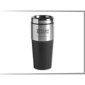 16 Oz. Stainless Steel Leather Grip Tumbler